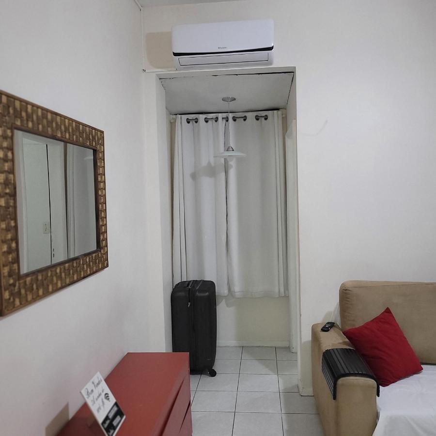 Quarto E Sala Silencioso Em Copacabana Río de Janeiro Exterior foto